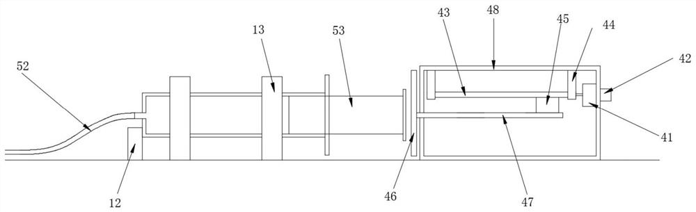 Animal muscle administration auxiliary device and using method thereof