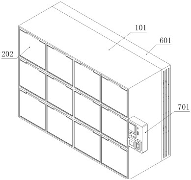 Intelligent safety tool warehouse-in and warehouse-out management system