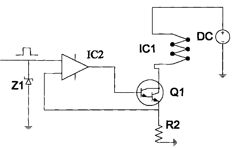 Infrared source circuit of carbon-sulfur determination analyzer