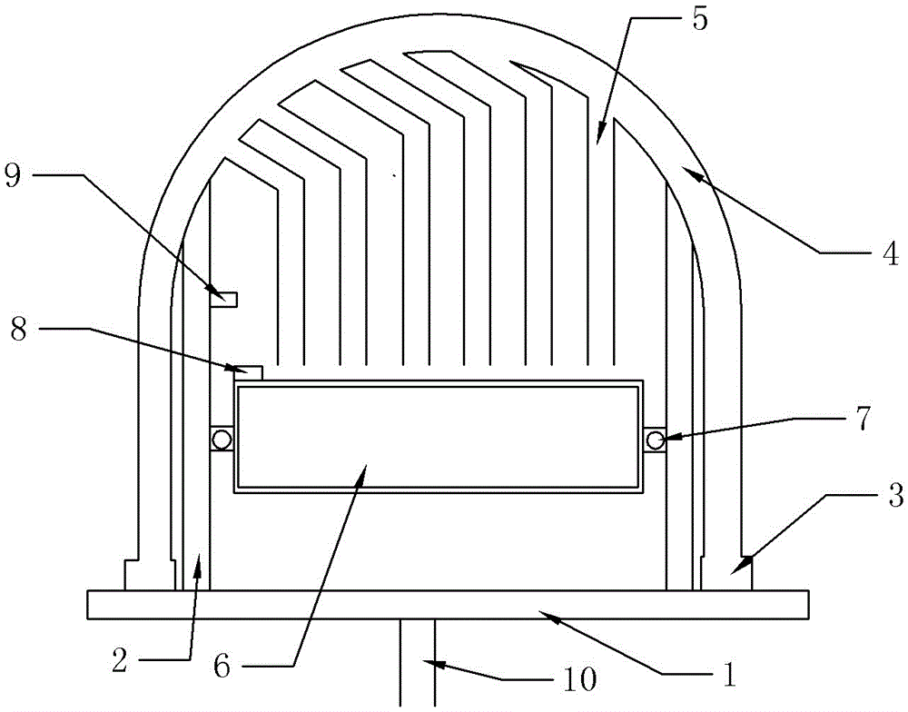 Potato unfreezing device