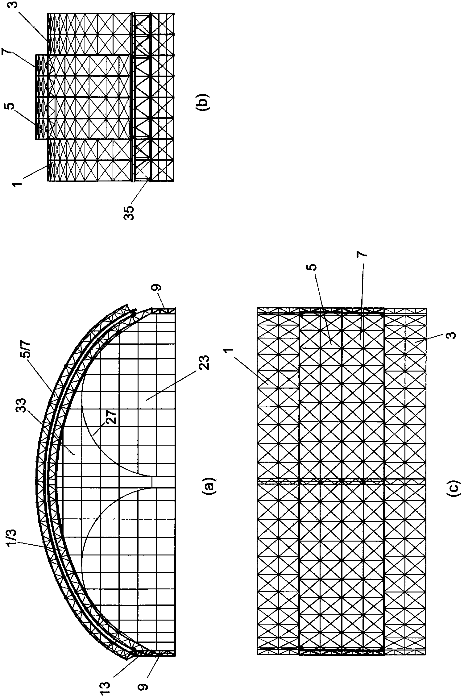 Open-close type hut product