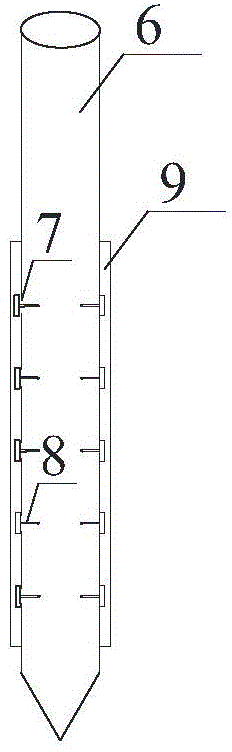 Ribbed prestressed pipe pile, and manufacturing method and drilling-planting construction process thereof