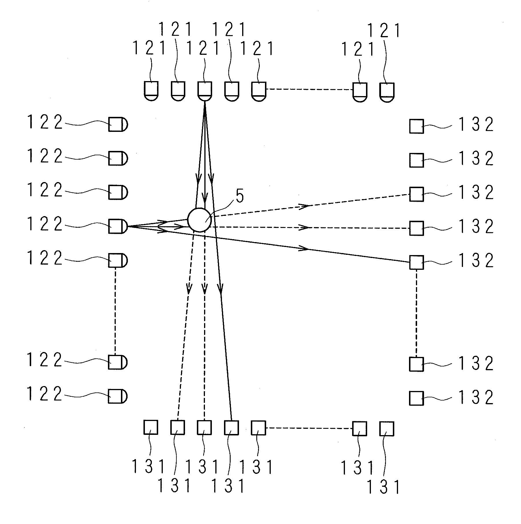 Optical touch panel device and recording medium