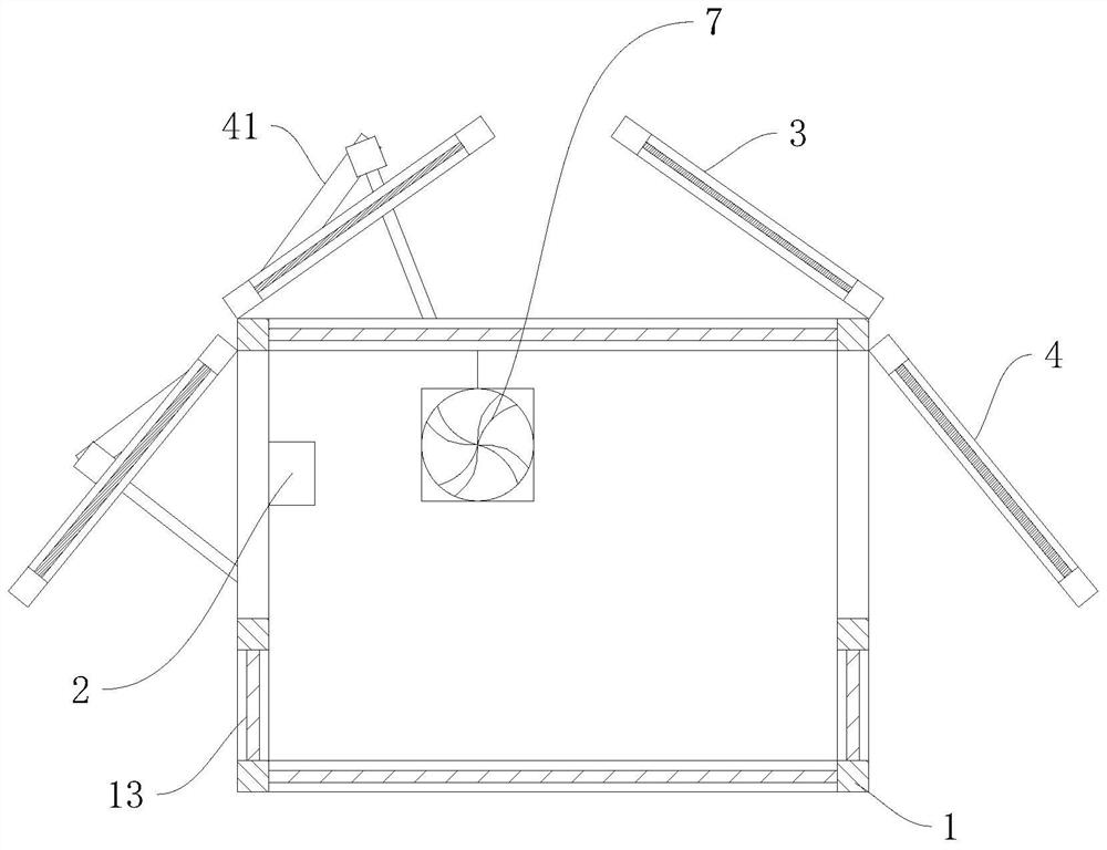 Soil flux measuring equipment and system capable of automatically switching light and shade breathing chambers