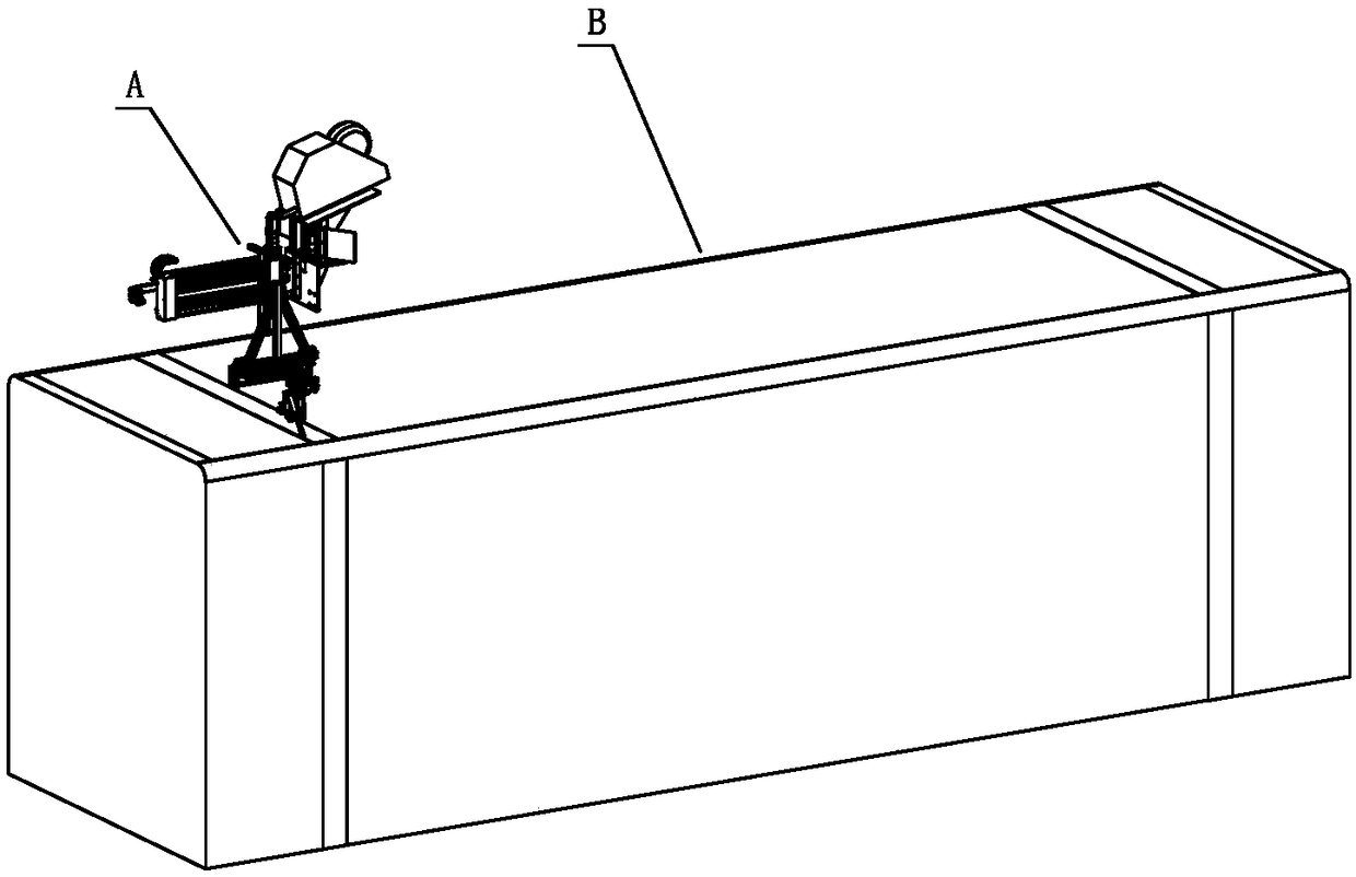 Three-axis real-time tracking welding device capable of conducting rotary symmetric welding