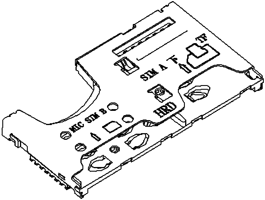 Automatic assembling and detecting equipment and process method for mobile phone card seat