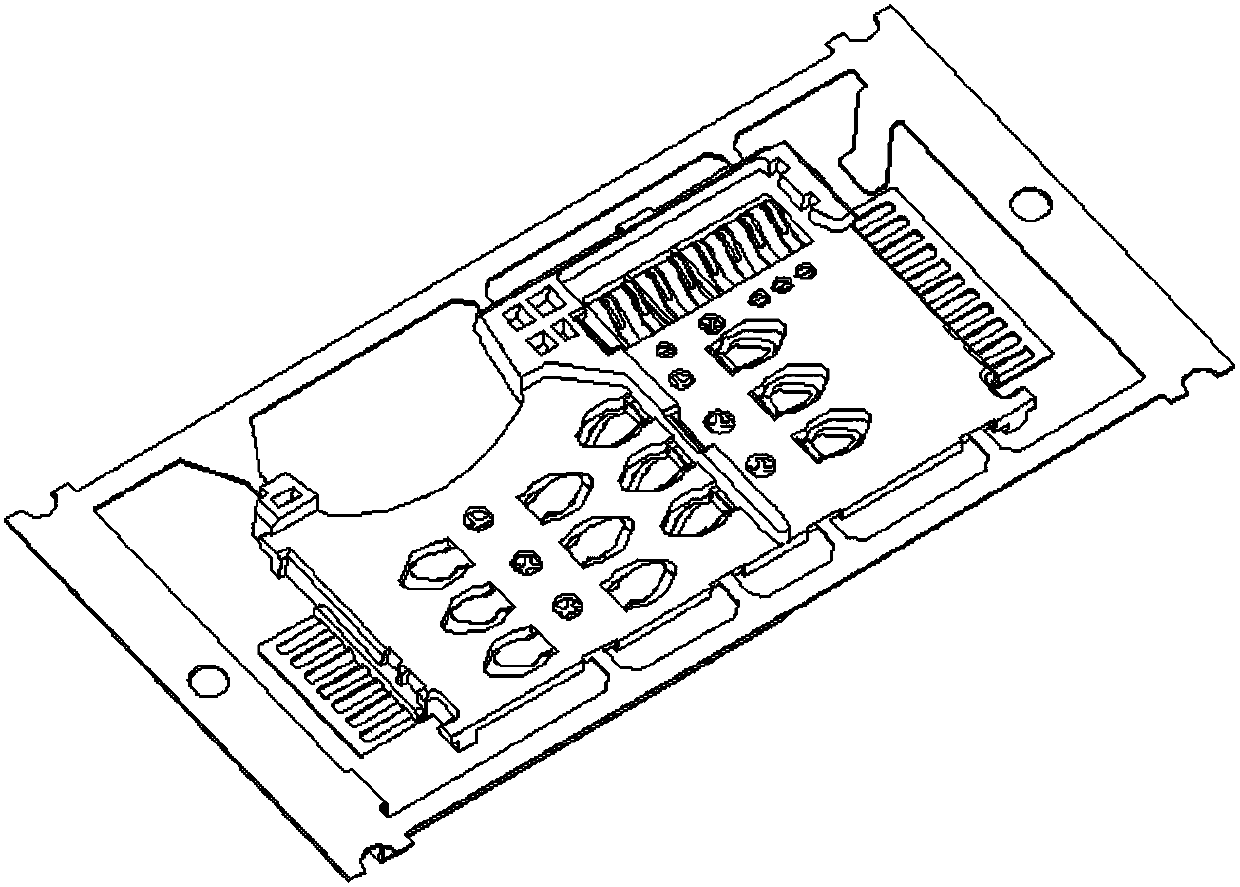 Automatic assembling and detecting equipment and process method for mobile phone card seat