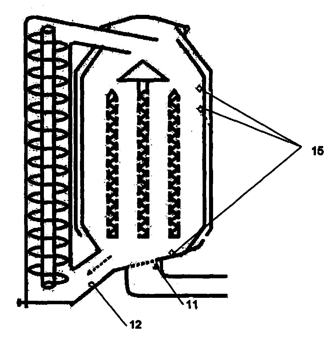 Intelligent cereal drying device based on solar energy