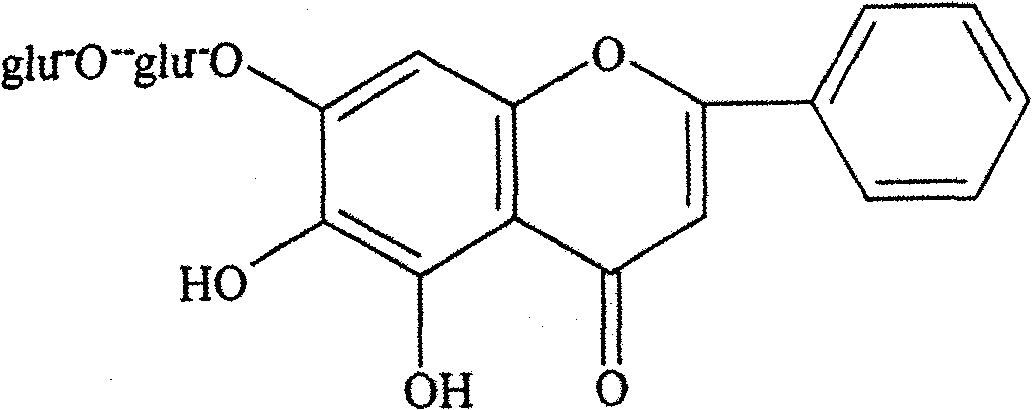 Method for preparing special component of traditional Chinese medicine Indian trumpetflower seed, namely Oroxin B