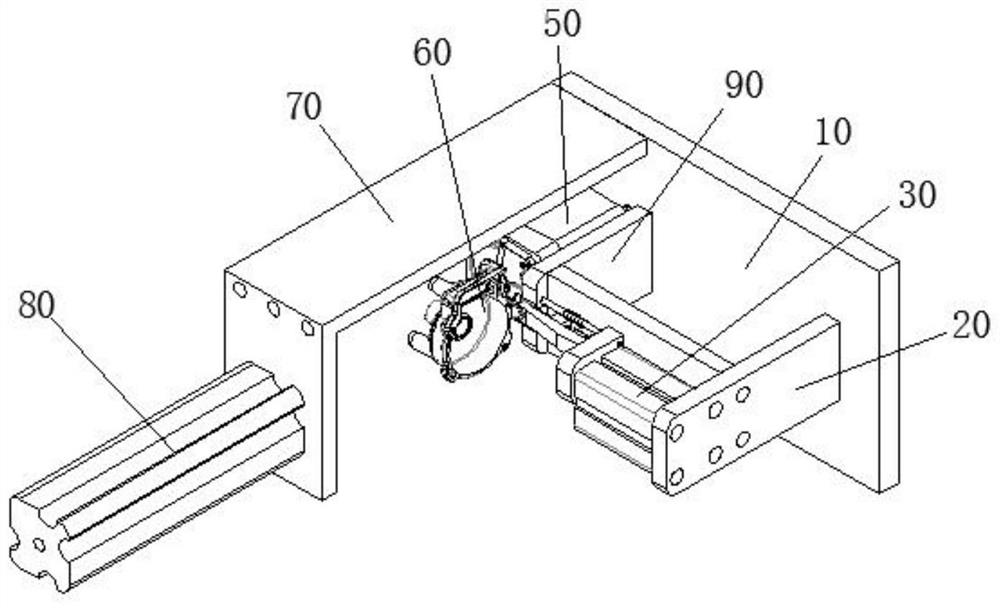 Windscreen wiper motor rotor snap spring mounting device