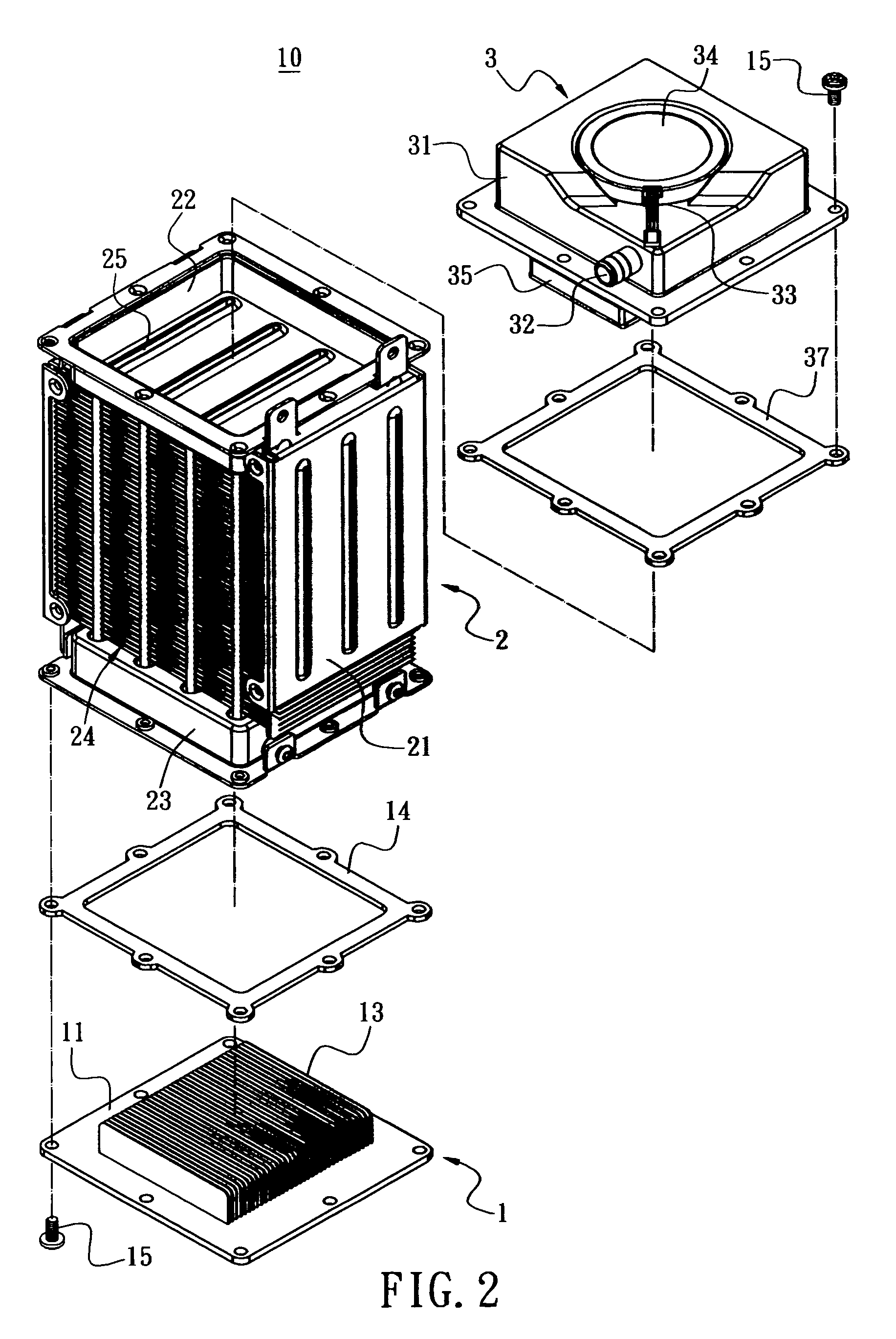 Liquid-cooling heat dissipation assembly