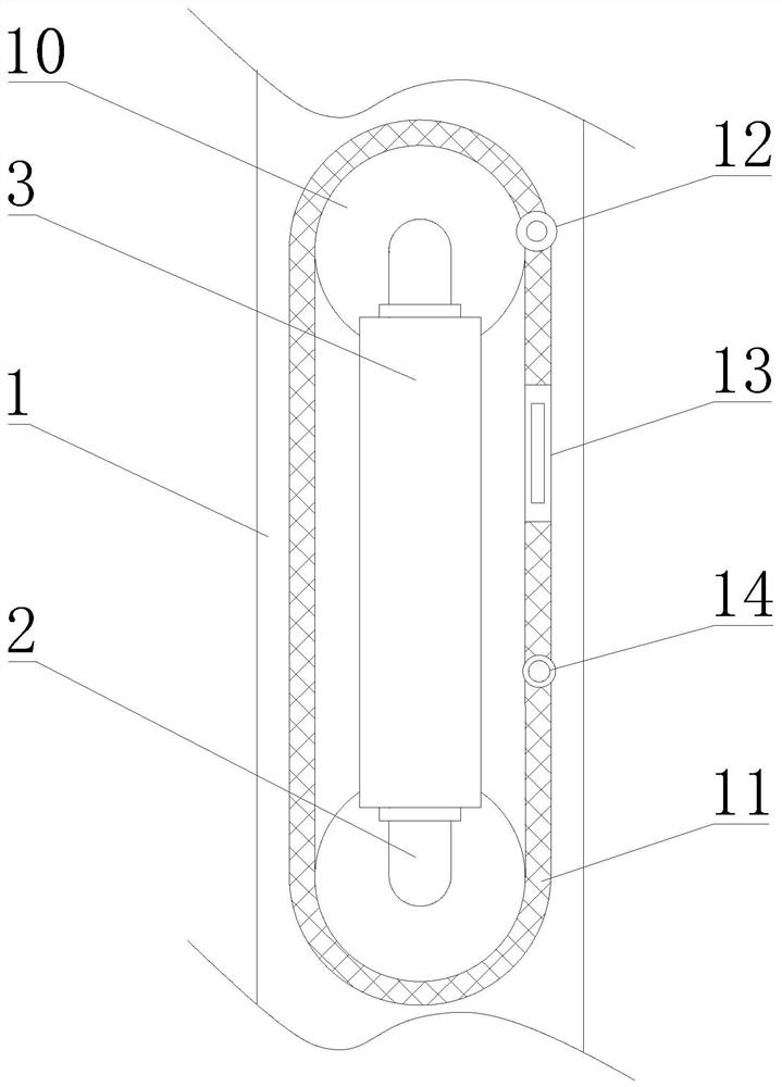 Compression test device for highway engineering