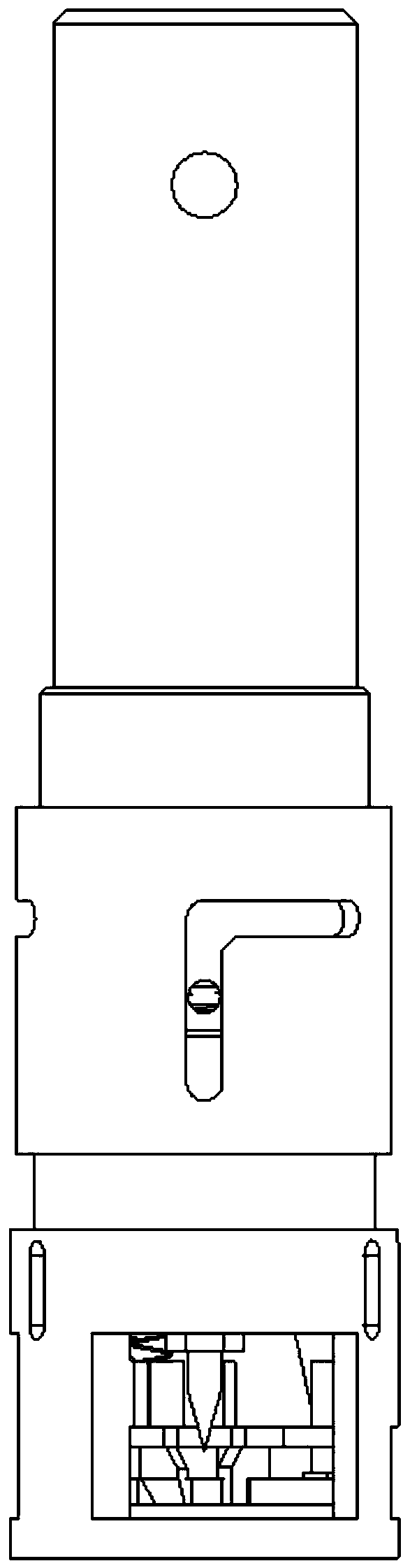 Remote bolt dismantling and automatic grabbing tool and using method thereof