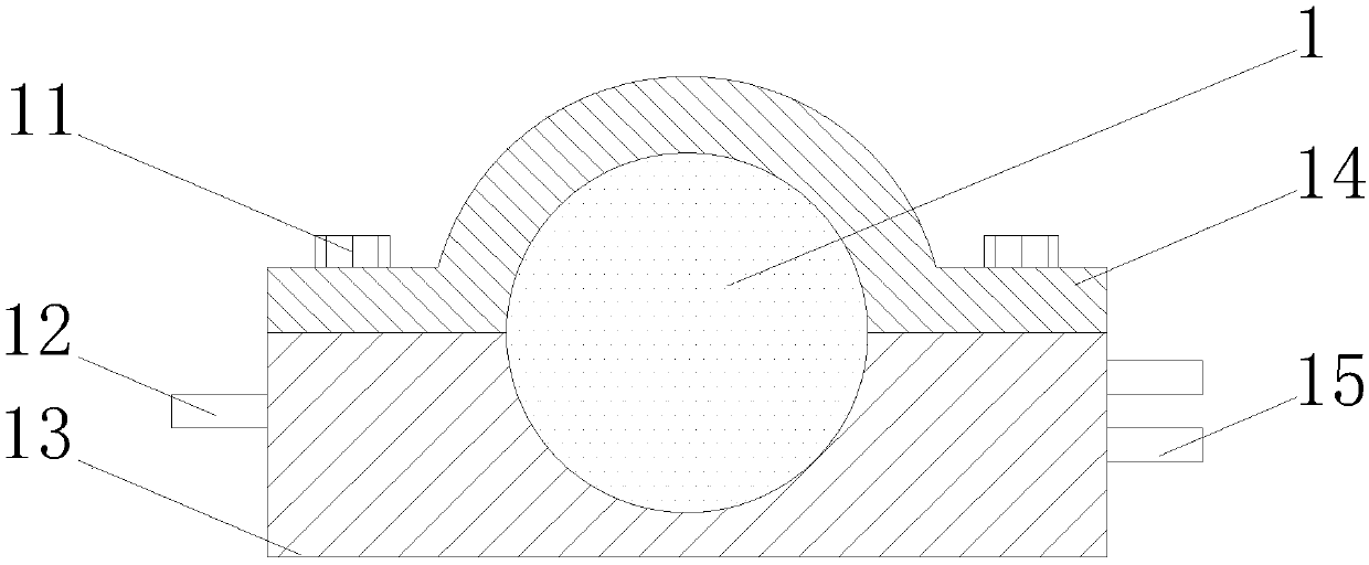 Optical cable capable of dissipating heat easily