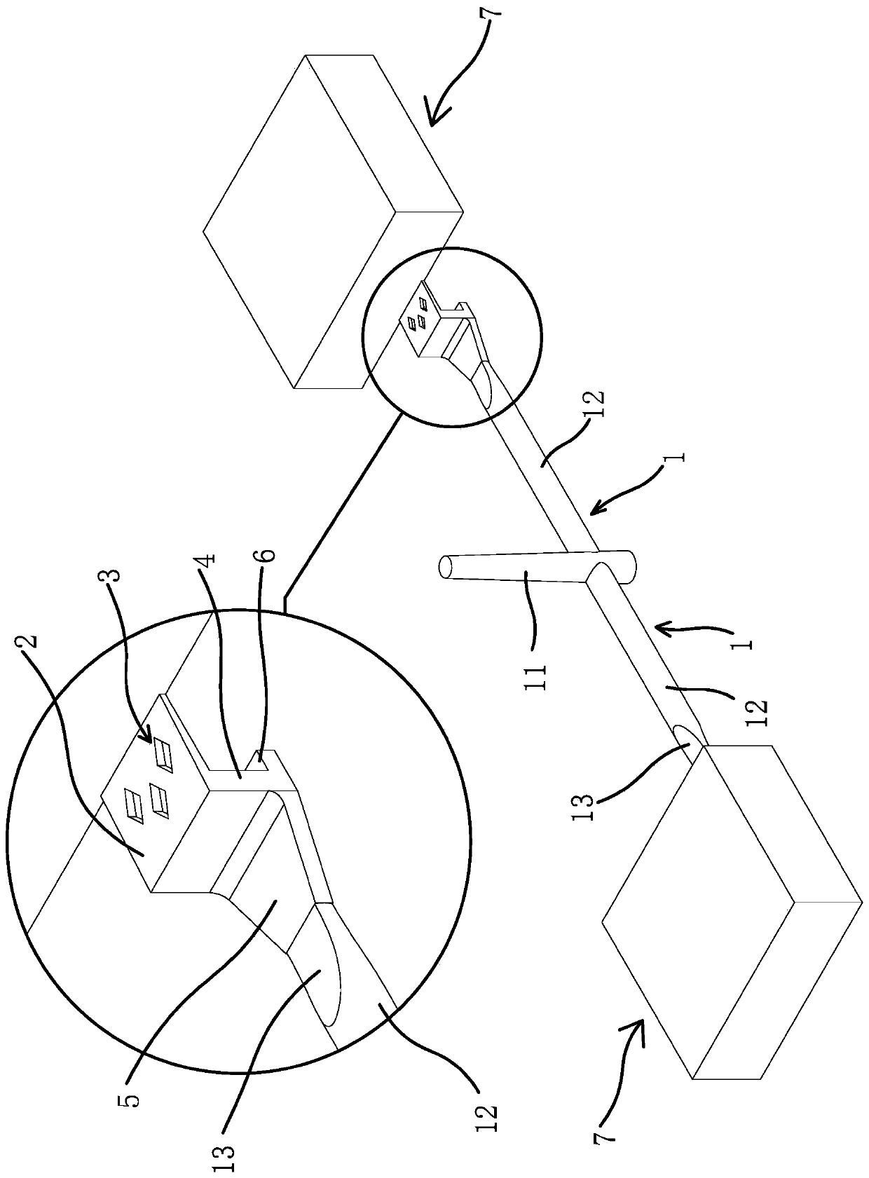 Self-flow-disturbing injection mold pouring system