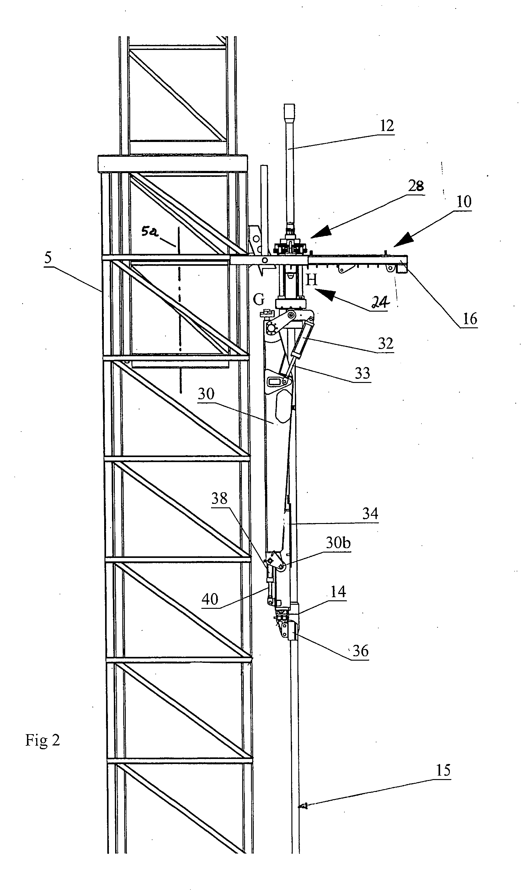 Apparatus for handling and racking pipes