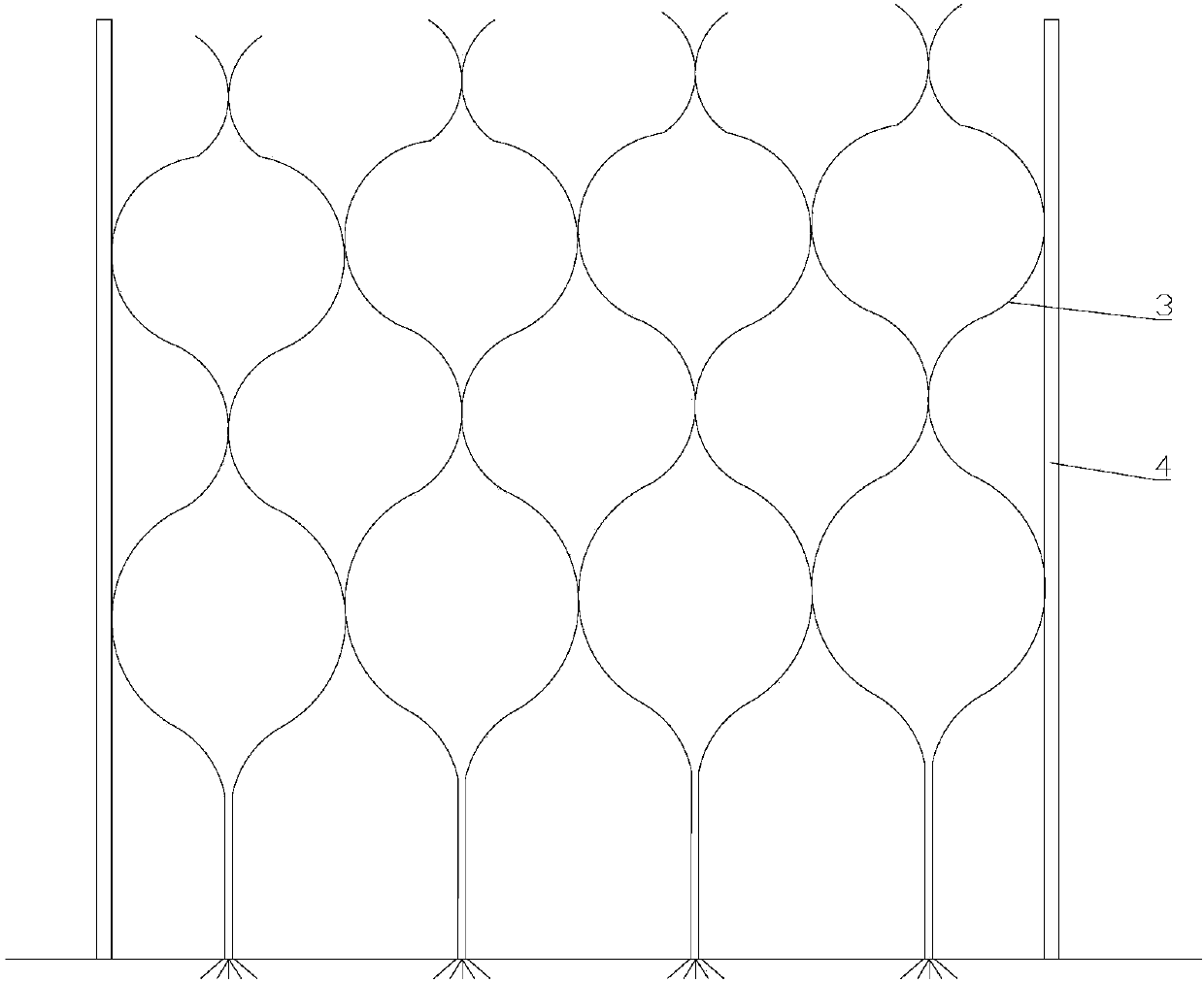 Single tree molding, jointing and planting method