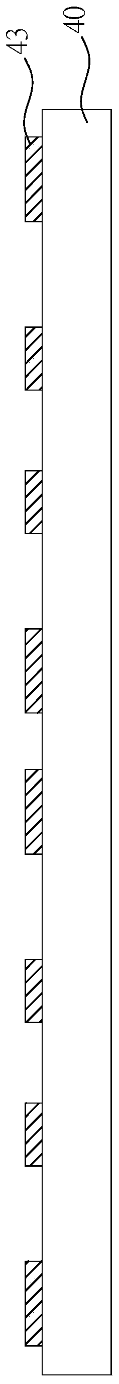 Surface acoustic wave filter packaging structure and manufacturing method thereof