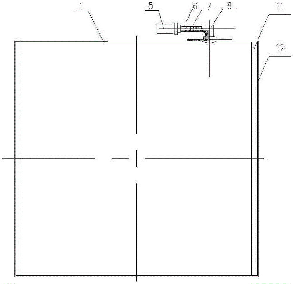 Space station drinking water soft storage tank