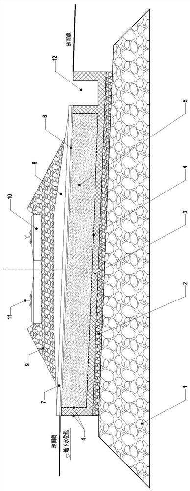 A Construction Method for Railway Waterproof Subgrade Structure in Coastal High Water Level Area