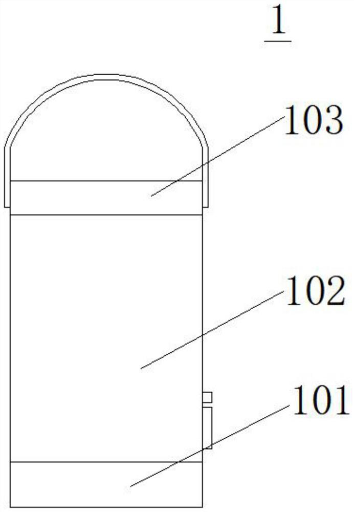 Food fresh-keeping device and use method thereof