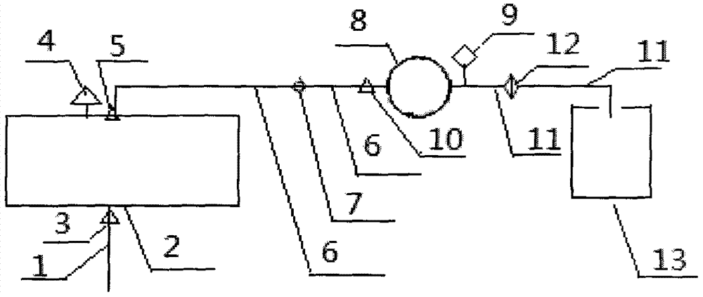 Automatic liquid adding device of underground coal mine emulsified liquid