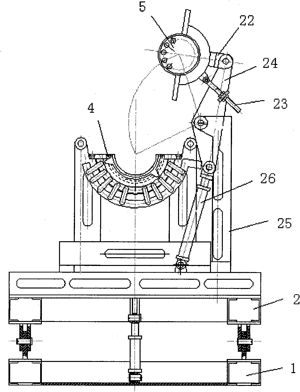 Casting mold for vortex-induced vibration suppression device