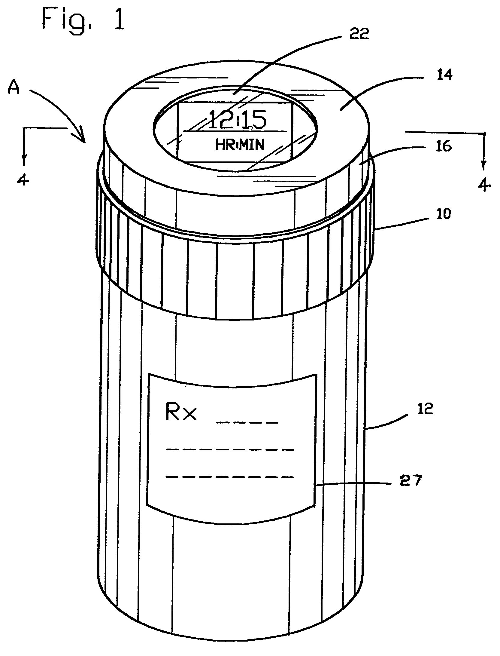 Add-on medicine dispenser timer