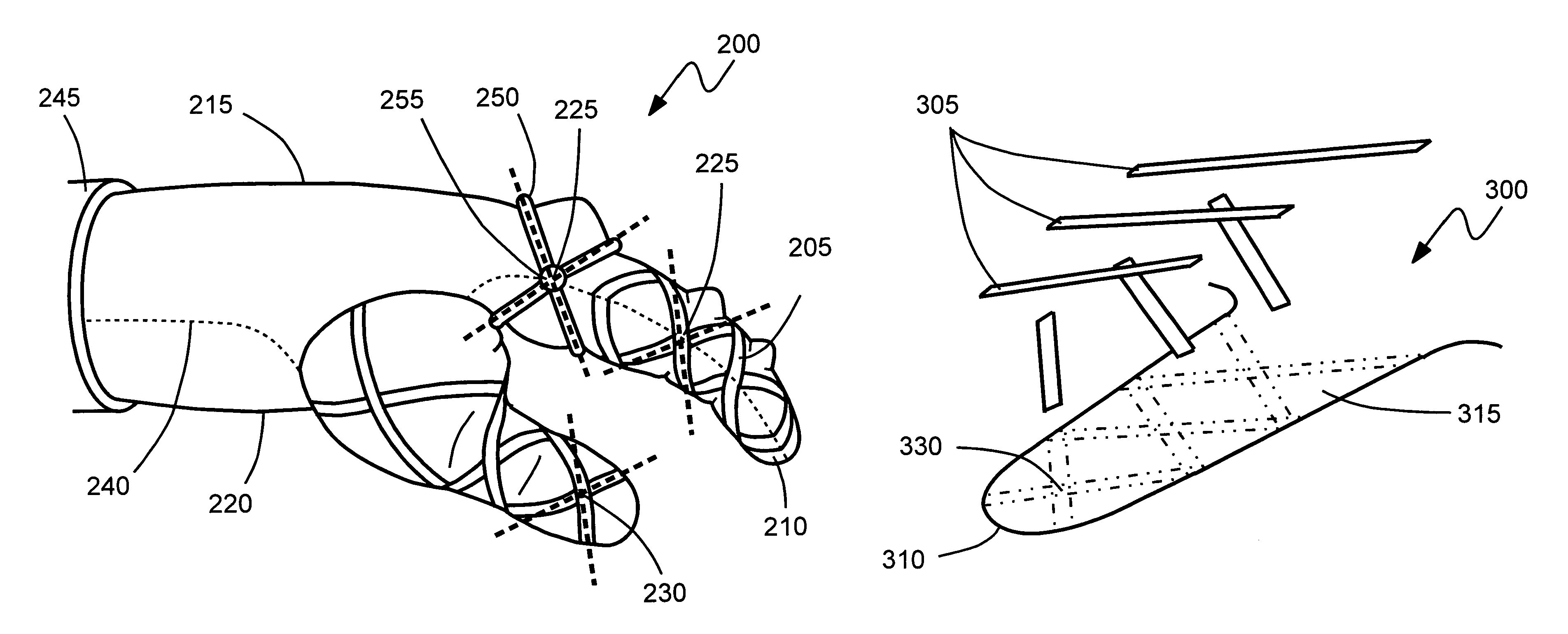 Glove reinforcement and method thereof