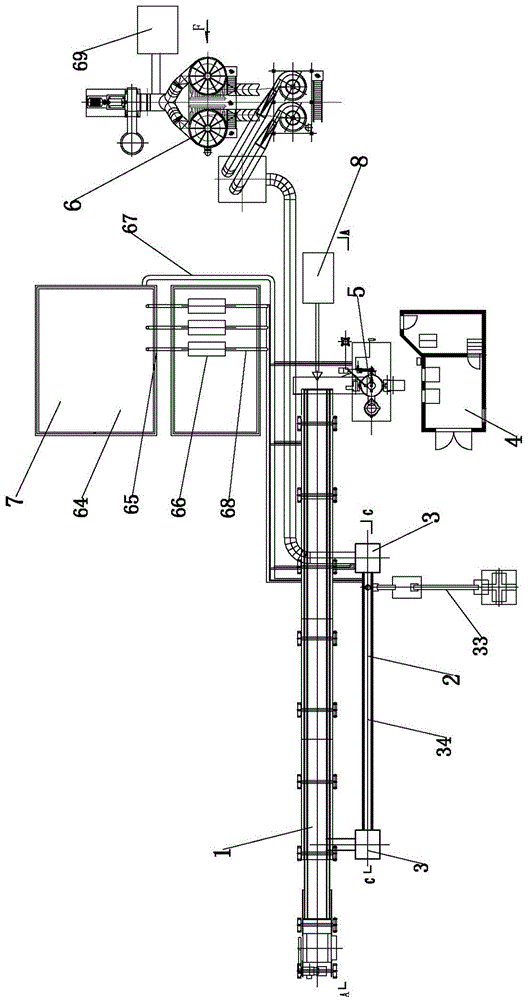 Continuous ore reduction and hot delivery steelmaking device