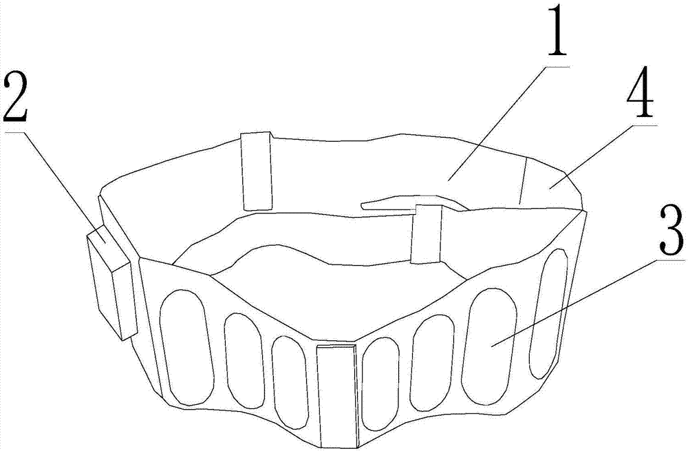 Intelligent pelvis correction strap and control method