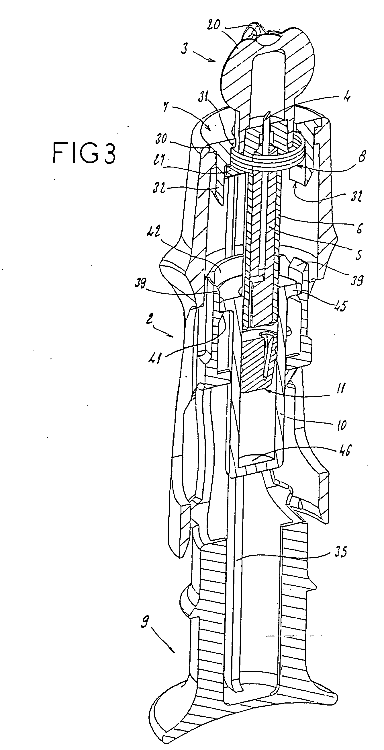 Device for injecting a product, in particular for medical use