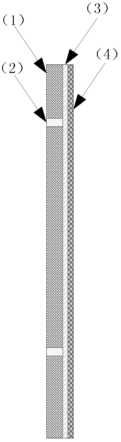 Impermeable structure applied to concrete pressure container