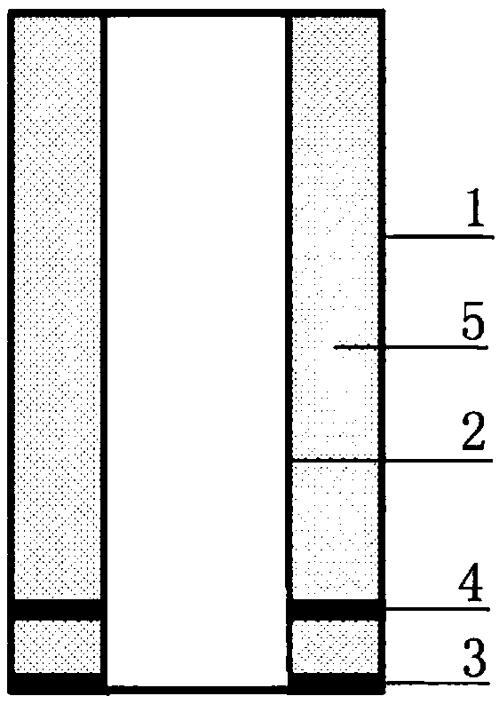 Preparation method of large-porosity porous tungsten tube