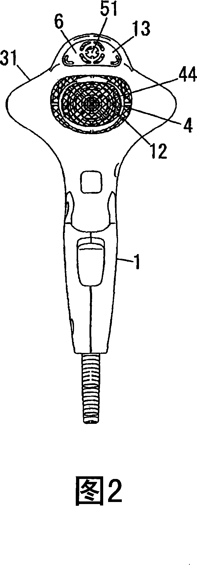 Heating and blowing apparatus