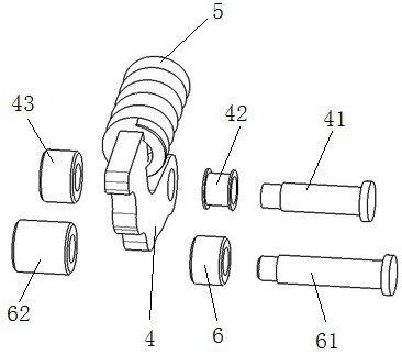 Self-limiting door hinge and automobile