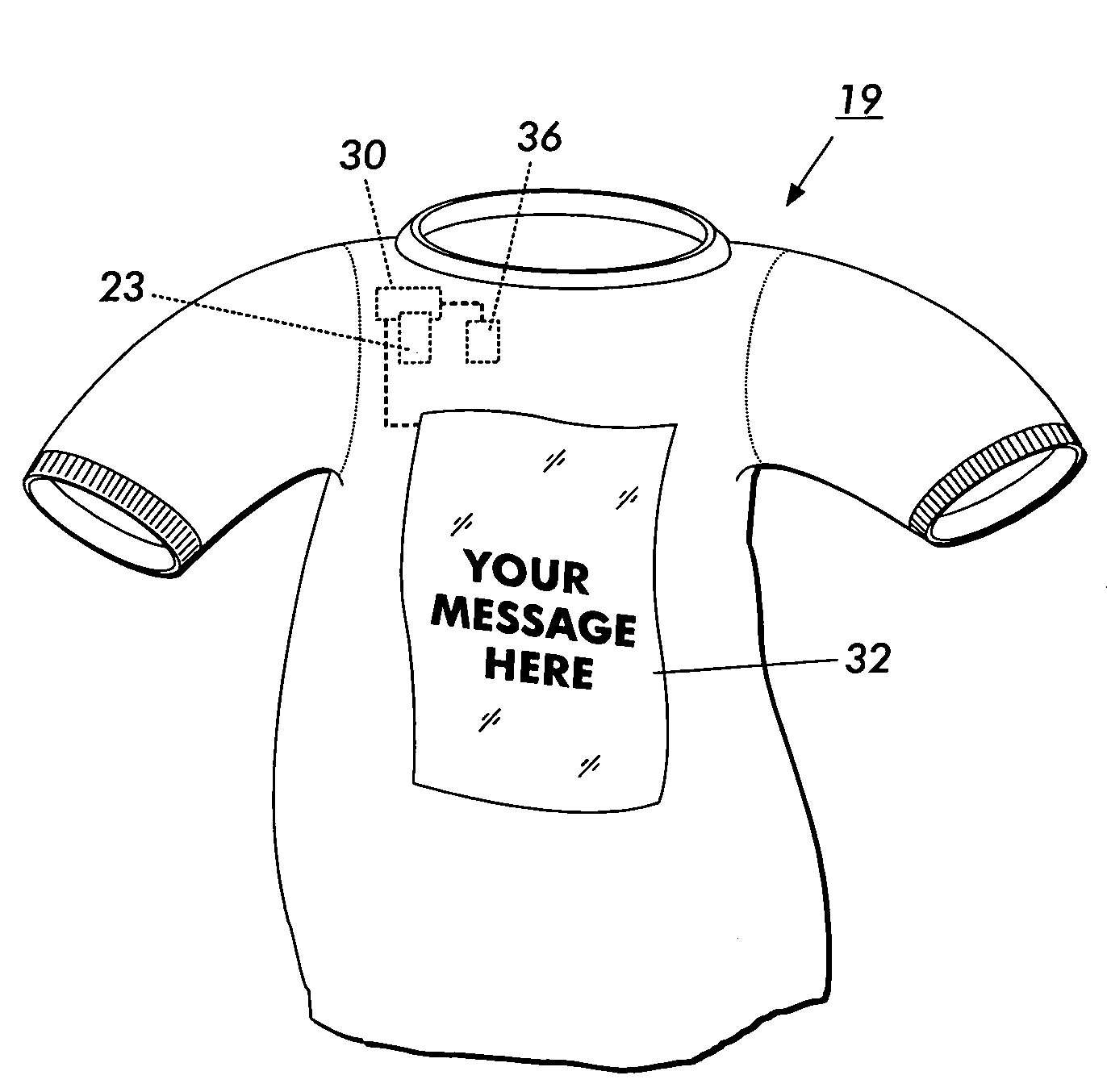 Apparatus for the display of embedded information