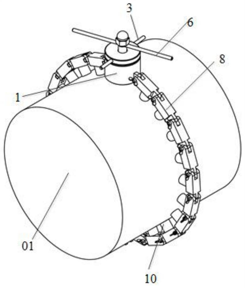 Screw dismounting tool and using method thereof