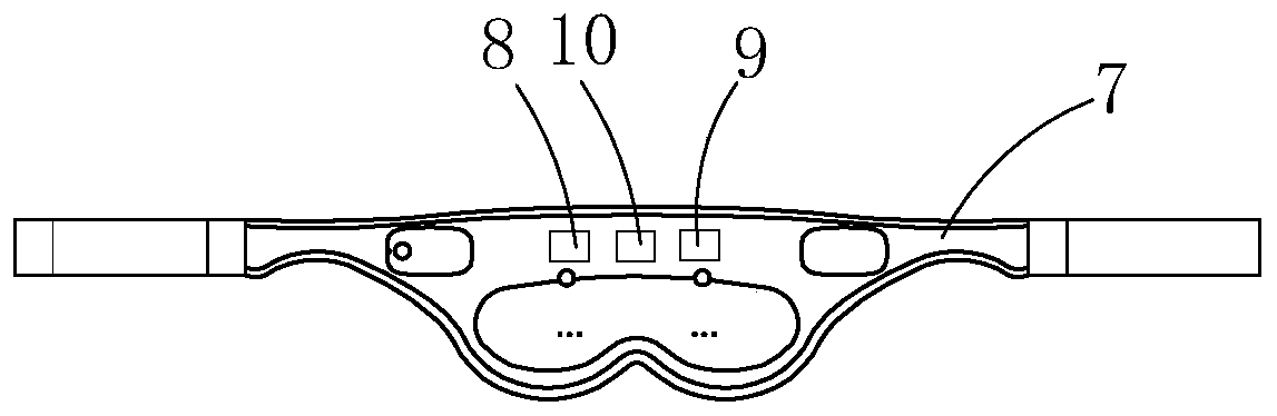 Sleep monitoring system with good energy saving effect