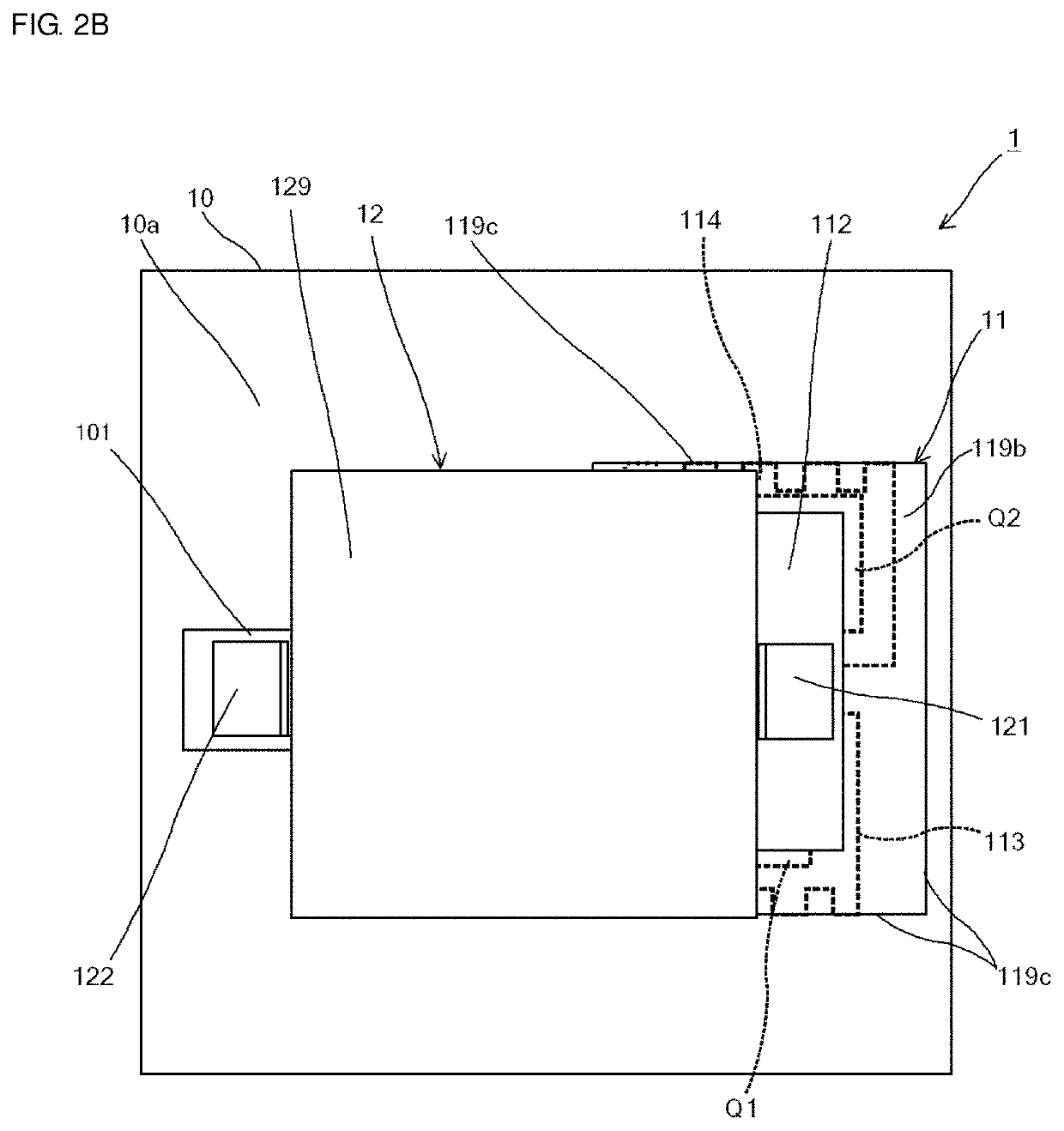 Control circuit module, electronic component connection structure, and power conversion device