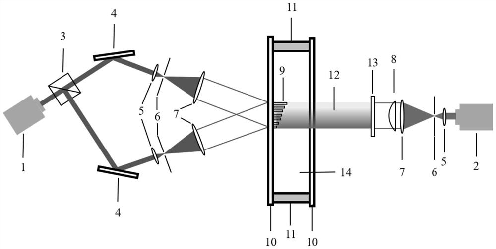 Preparation method of grating with continuously changing diffraction efficiency