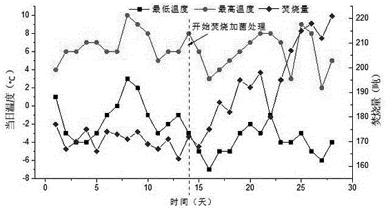 Microbial agent for garbage composting as well as preparation method and application thereof