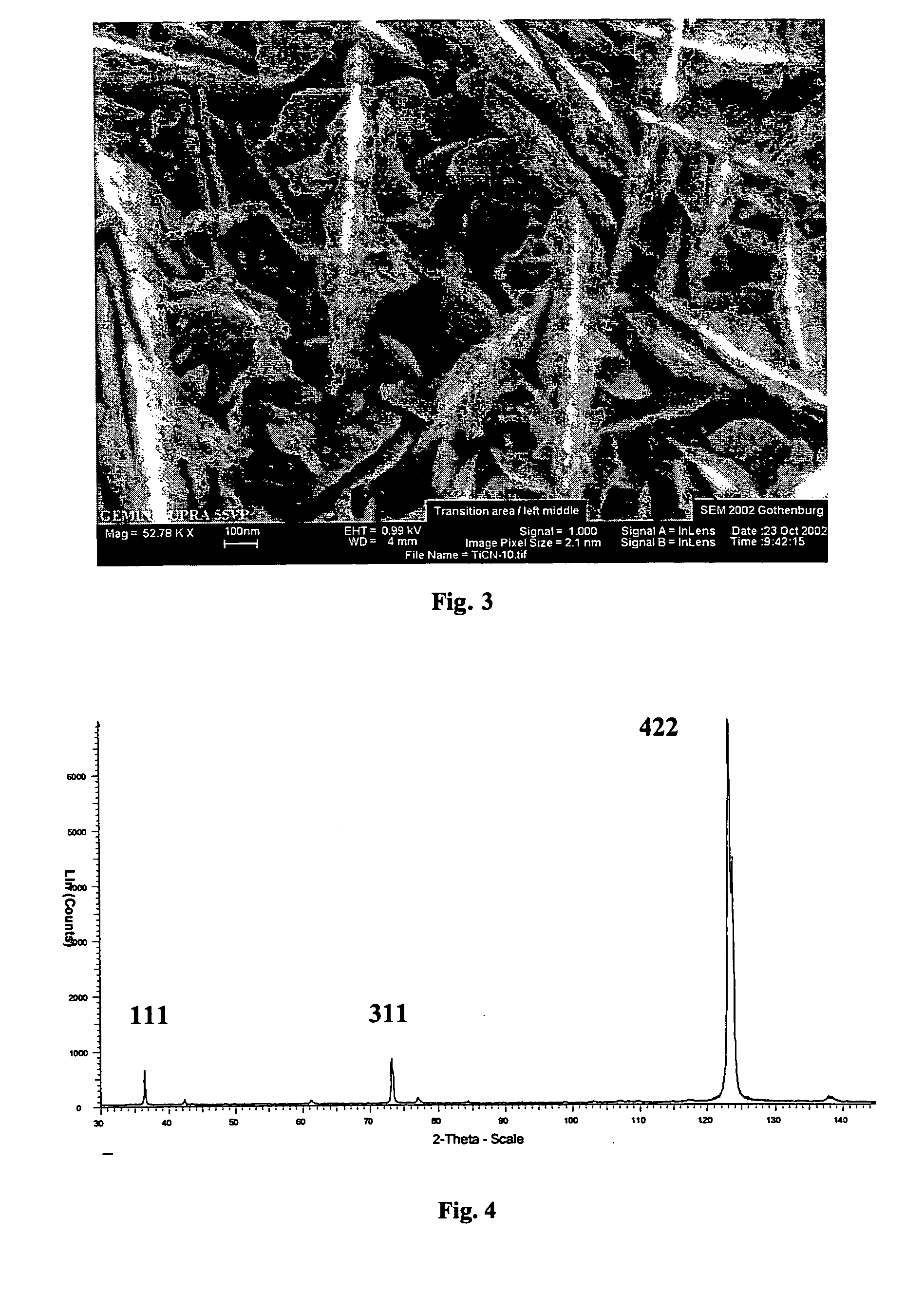 Layer with controlled grain size and morphology for enhanced wear resistance