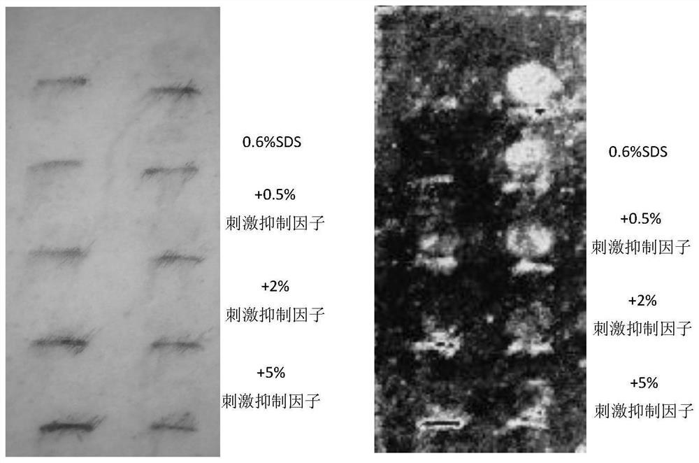 Test methods for the irritation of cosmetic raw materials and anti-irritation products for anti-irritants