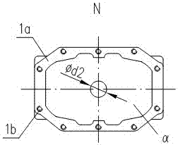 A consignment trolley used for step-by-step conveying and cleaning of axle housing parts