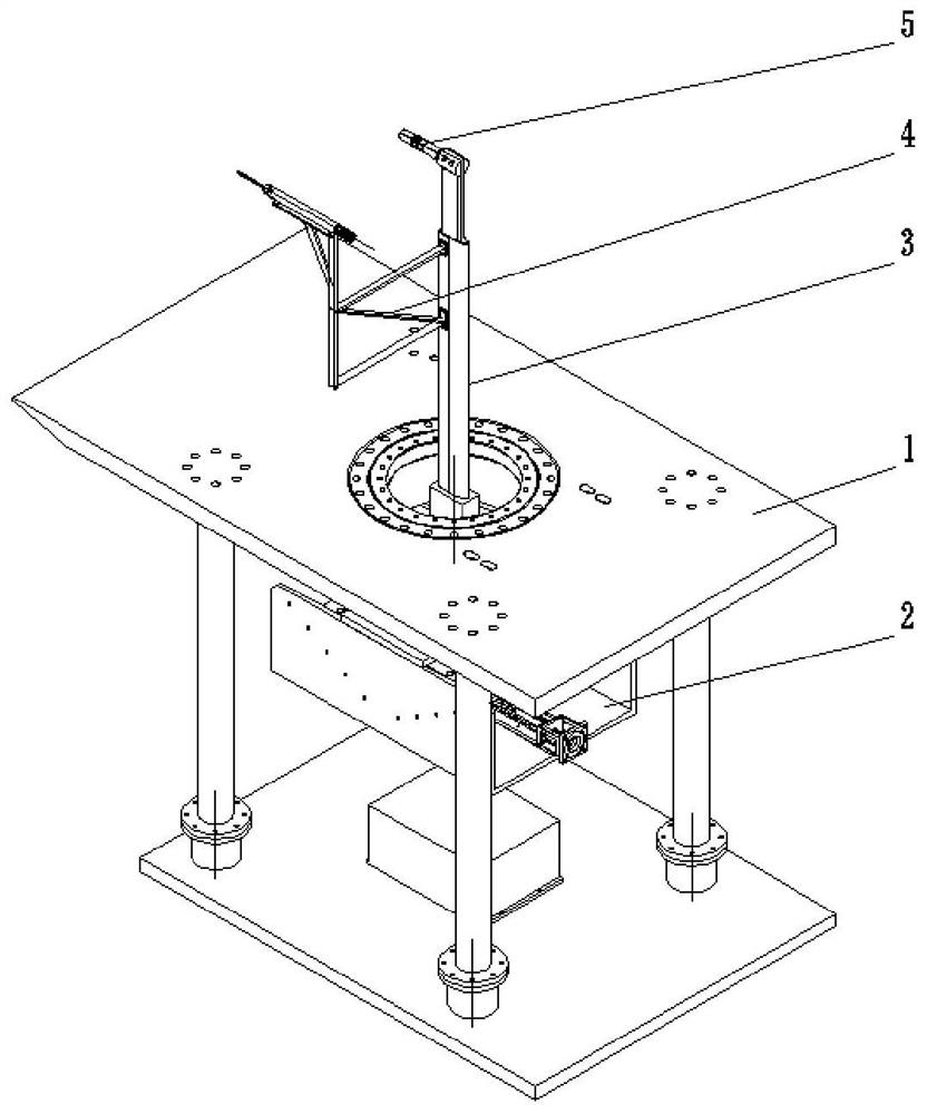 A vehicle-mounted force measurement system for low-speed aircraft