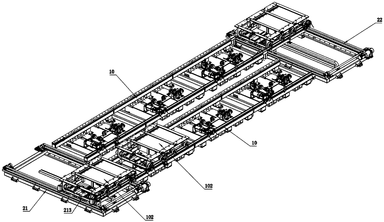 Circulating transportation mechanism