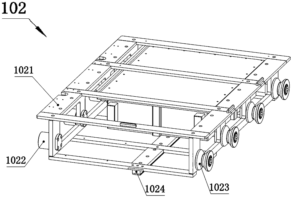 Circulating transportation mechanism