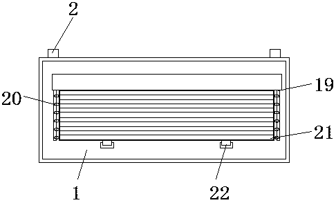 Wall-mounted indoor air humidity detection device capable of adjusting humidity