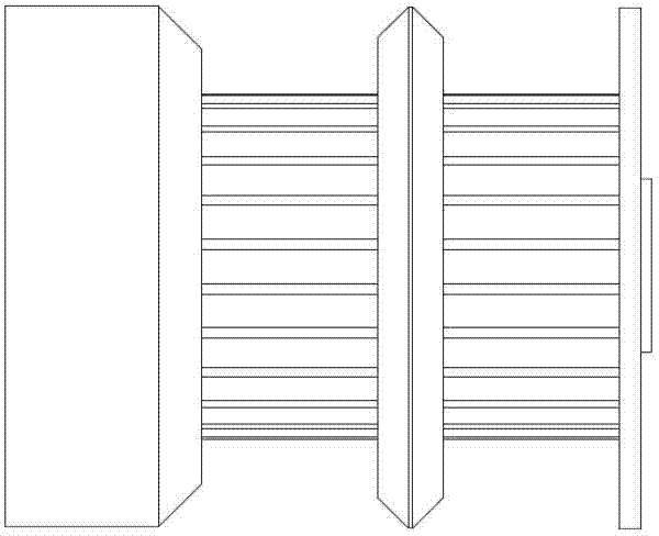 Method and device for controlling multi-rotor wing variable pitch aircraft